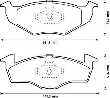 Stop 571923S - Тормозные колодки, дисковые, комплект www.autospares.lv