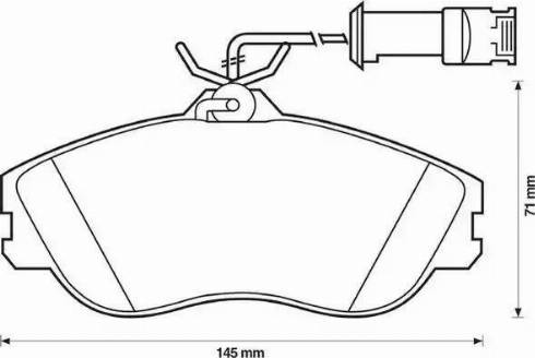 Stop 571402S - Тормозные колодки, дисковые, комплект www.autospares.lv