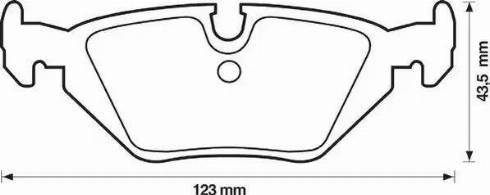 Stop 571527S - Тормозные колодки, дисковые, комплект www.autospares.lv