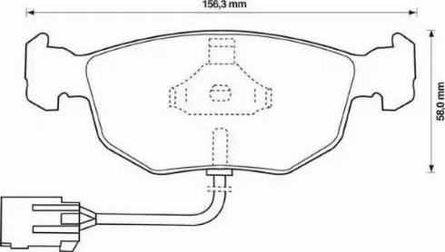 Stop 571851S - Bremžu uzliku kompl., Disku bremzes www.autospares.lv