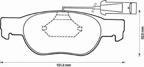 Stop 571882S - Brake Pad Set, disc brake www.autospares.lv