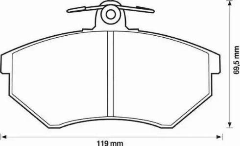 Stop 571357S - Brake Pad Set, disc brake www.autospares.lv