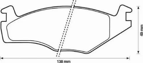 Stop 571317S - Тормозные колодки, дисковые, комплект www.autospares.lv