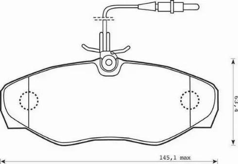 Stop 573095S - Brake Pad Set, disc brake www.autospares.lv