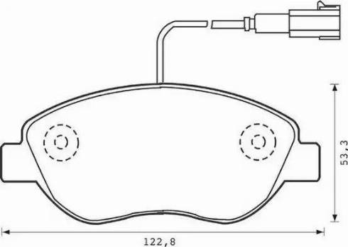 Stop 573074S - Brake Pad Set, disc brake www.autospares.lv