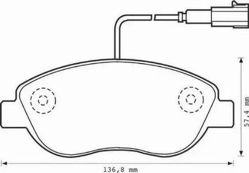 Stop 573075S - Bremžu uzliku kompl., Disku bremzes www.autospares.lv