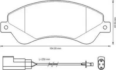 Stop 573276S - Bremžu uzliku kompl., Disku bremzes www.autospares.lv