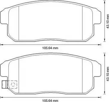 Stop 572592S - Bremžu uzliku kompl., Disku bremzes www.autospares.lv