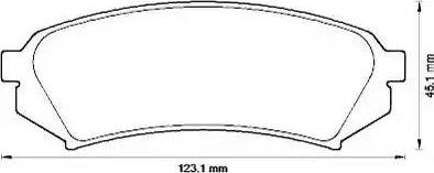 Stop 572548S - Brake Pad Set, disc brake www.autospares.lv