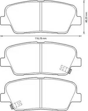 Stop 572639S - Bremžu uzliku kompl., Disku bremzes www.autospares.lv