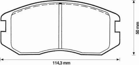 Stop 572375S - Brake Pad Set, disc brake www.autospares.lv