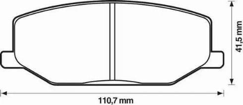 Stop 572226S - Brake Pad Set, disc brake www.autospares.lv