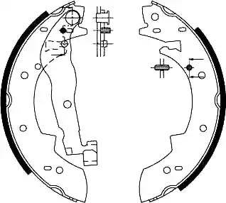 Stop 362248S - Brake Shoe Set www.autospares.lv