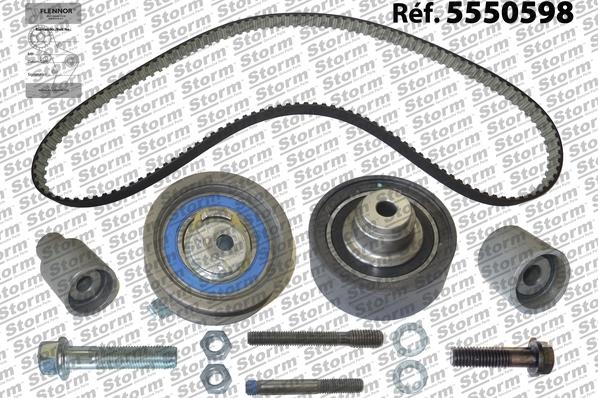 Storm 5550598 - Zobsiksnas komplekts www.autospares.lv