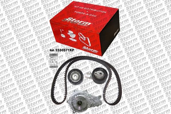 Storm 5550571KP - Water Pump & Timing Belt Set www.autospares.lv