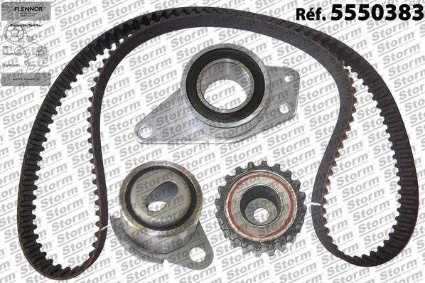 Storm 5550383 - Комплект зубчатого ремня ГРМ www.autospares.lv