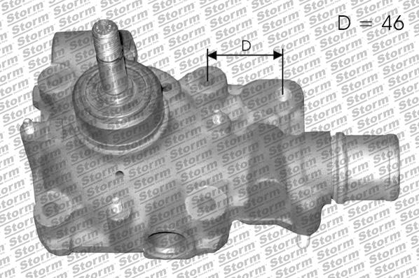 Storm PA00007 - Водяной насос www.autospares.lv