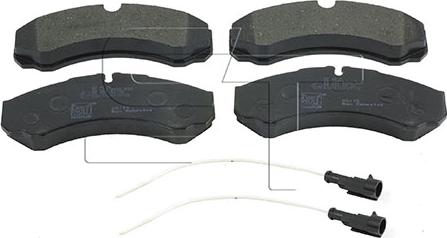 ST-Templin 03.120.8700.630 - Brake Pad Set, disc brake www.autospares.lv