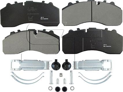 ST-Templin 03.120.8700.121 - Brake Pad Set, disc brake www.autospares.lv