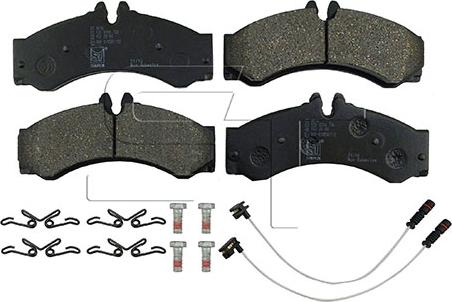 ST-Templin 03.120.8700.730 - Тормозные колодки, дисковые, комплект www.autospares.lv