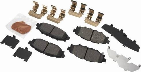 Subaru 26696AG031 - Brake Pad Set, disc brake www.autospares.lv