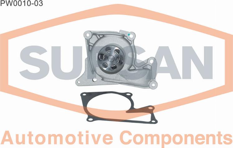 SUPSAN PW0010-03 - Ūdenssūknis www.autospares.lv