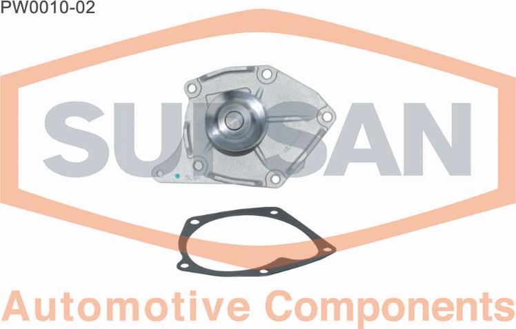 SUPSAN PW0010-02 - Ūdenssūknis www.autospares.lv