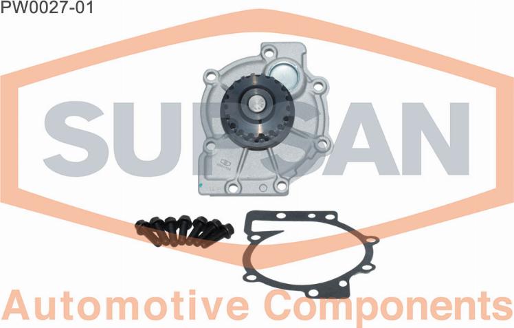 SUPSAN PW0027-01 - Ūdenssūknis autospares.lv