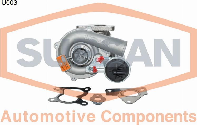 SUPSAN U003 - Kompresors, Turbopūte www.autospares.lv