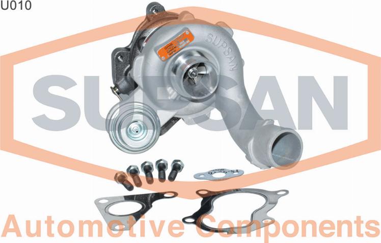 SUPSAN U010 - Турбина, компрессор www.autospares.lv