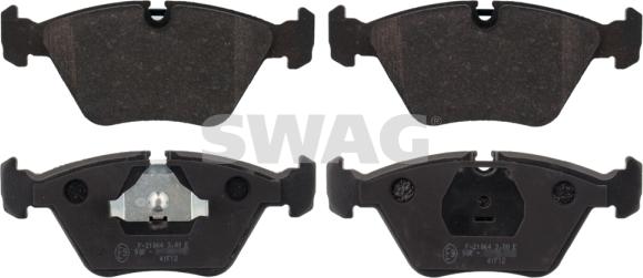 Swag 99 11 6083 - Brake Pad Set, disc brake www.autospares.lv