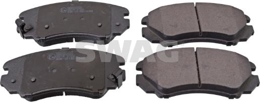 Swag 90 91 6489 - Brake Pad Set, disc brake www.autospares.lv