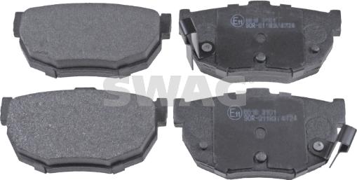 Swag 90 91 6676 - Brake Pad Set, disc brake www.autospares.lv