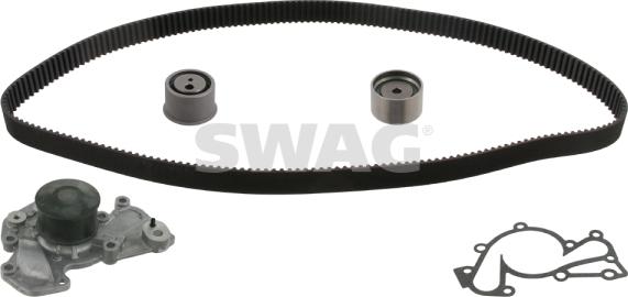 Swag 90 93 2825 - Ūdenssūknis + Zobsiksnas komplekts www.autospares.lv