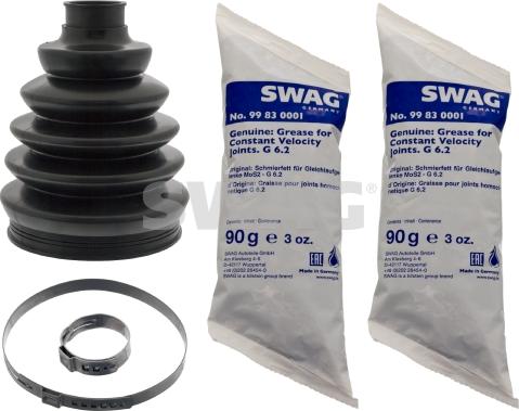 Swag 40 94 8827 - Bellow, drive shaft www.autospares.lv