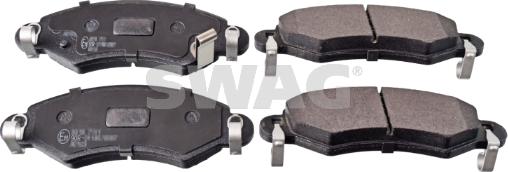 Swag 40 91 6387 - Brake Pad Set, disc brake www.autospares.lv