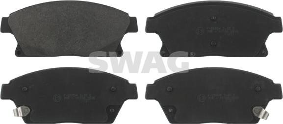 Swag 40 91 6788 - Brake Pad Set, disc brake www.autospares.lv