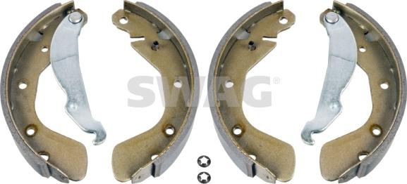 Swag 40 91 7456 - Bremžu loku komplekts www.autospares.lv