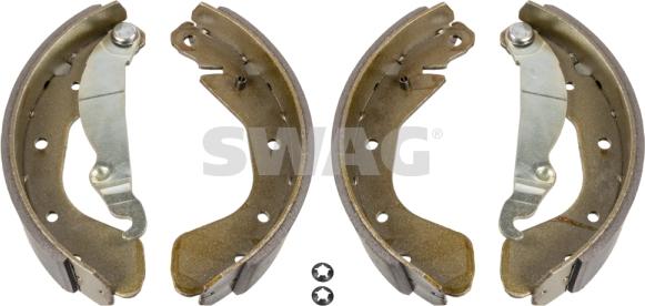 Swag 40 91 7457 - Bremžu loku komplekts www.autospares.lv