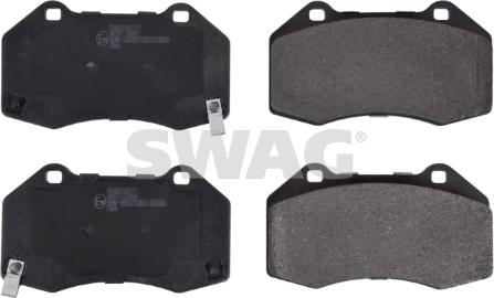 Swag 40 11 6223 - Brake Pad Set, disc brake www.autospares.lv