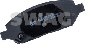 Swag 42 91 6974 - Bremžu uzliku kompl., Disku bremzes www.autospares.lv