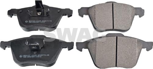 Swag 55 91 6504 - Bremžu uzliku kompl., Disku bremzes www.autospares.lv