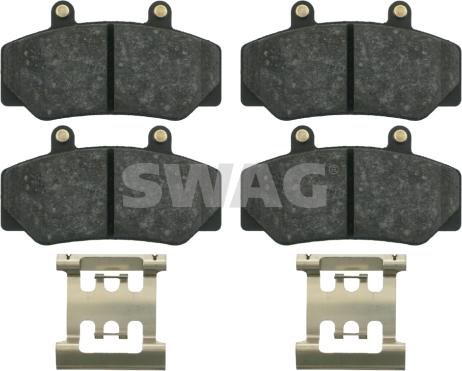 Swag 55 91 6211 - Bremžu uzliku kompl., Disku bremzes www.autospares.lv