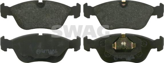 Swag 55 91 6212 - Brake Pad Set, disc brake www.autospares.lv