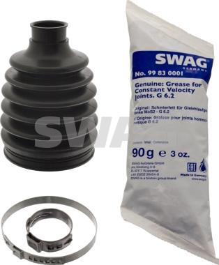 Swag 50 94 9883 - Пыльник, приводной вал www.autospares.lv