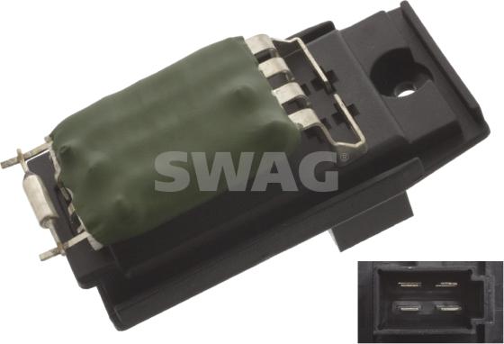 Swag 50 94 5415 - Rezistors, Salona ventilators www.autospares.lv