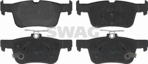 Swag 50 91 6943 - Bremžu uzliku kompl., Disku bremzes www.autospares.lv