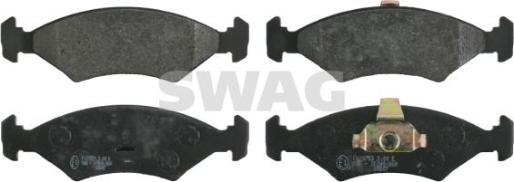 Swag 50 91 6040 - Bremžu uzliku kompl., Disku bremzes www.autospares.lv