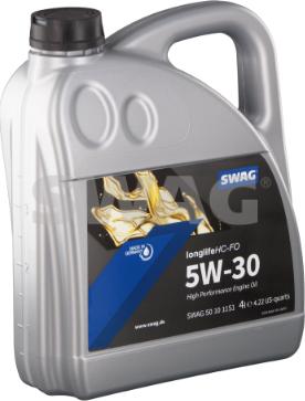 Swag 50 10 1151 - Engine Oil www.autospares.lv