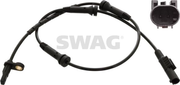 Swag 50 10 2579 - Датчик ABS, частота вращения колеса www.autospares.lv